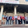 Operations Officer in Geneva and Director of the Red Cross Mission Visit Red Crescent Facilities in Gaza