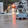 Jérusalem : Sauvetage d’un homme et d’une femme piégés par les inondations dans un véhicule à Abu Ghosh