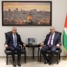 الشيخ يلتقي السفير المصري لدى فلسطين