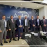 A Delegation from "Jawwal" Visits the United Global Insurance Company to Discuss Strengthening Cooperation and Developing Technological Services