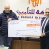 La société Al Baraka d'assurance islamique remet les compensations aux agriculteurs bénéficiaires du programme d'assurance agricole dans le cadre du projet "Construction de systèmes et de services d'assurance agricole palestinienne"