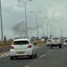 Two Injuries and Destruction from Rocket Shrapnel Falling in Central Israel (Video)