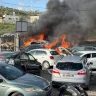 Colonizers Burn Vehicle Workshop in Deir Sharaf and Tent in Al-Mas'oudiya