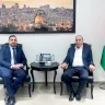 הشيخ מקבל את יושב ראש עורכי הדין הפלסטינים