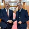 Ambassador Arafa briefs the Federal Commissioner for Human Rights on the serious escalation in Palestine