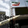 Shrapnel from an Iranian missile hits an Israeli airbase in northern occupied Palestine