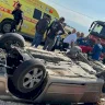 פציעה קשה בתאונת דרכים איום ברחוב 90 בעמק הירדן