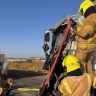 Deux blessés graves dans une collision entre un camion et un véhicule sur la route 6 près de Baq'a Jatt