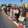Taybeh : Manifestation contre les projets de confiscation et de démolition sur la rue 444