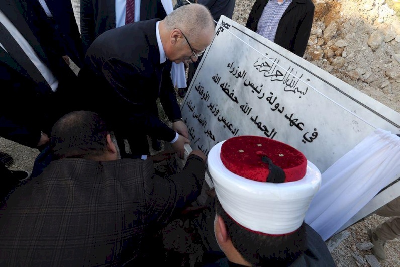 صور افتتاح مسجد الخلفاء الراشدين في قرية كفر اللبد