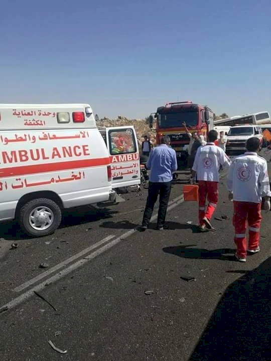 رام الله: الكشف عن اسماء ضحايا حادث السير الستة