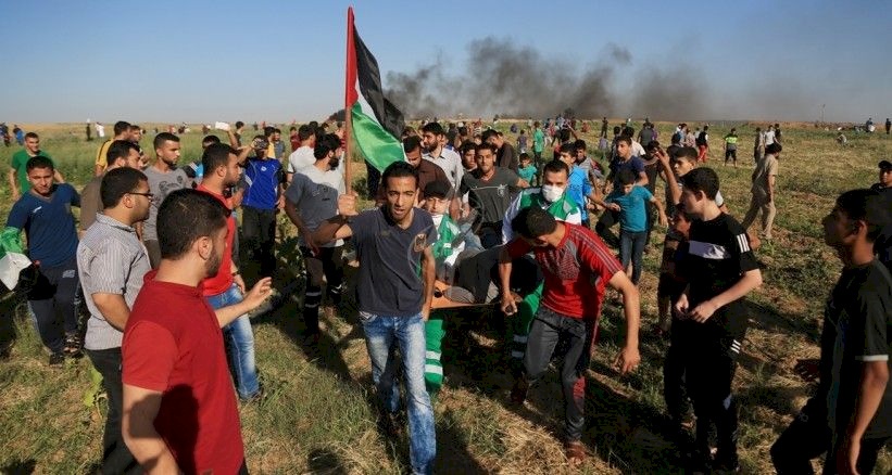 إصابتان إحداهما خطرة برصاص الاحتلال شرق جباليا