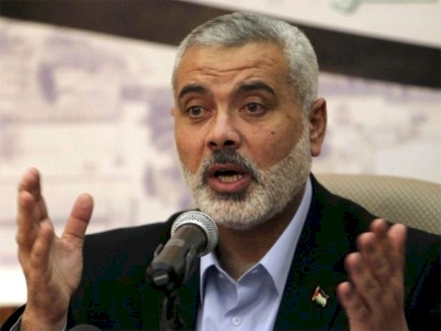 ماذا قال هنية عن انهاء الانقسام؟