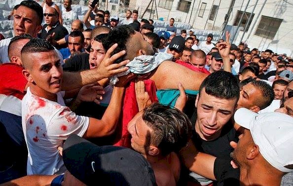 القدس تشيع جثامين شهدائها الثلاثة