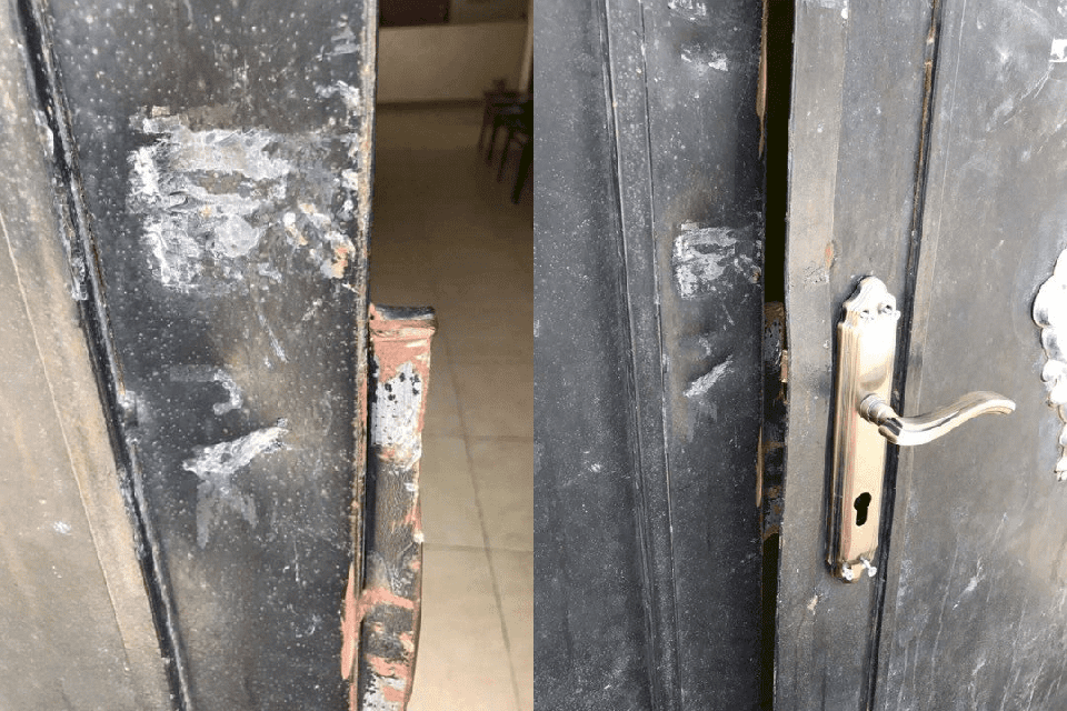 جنود الإحتلال يعتدون على العيادة الصحية في كوبر