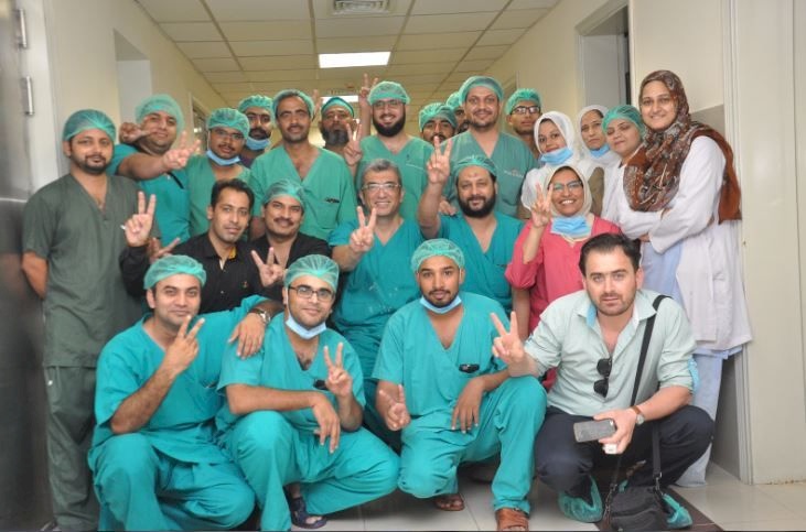  دور فلسطيني مميز بتطوير جراحة العمود الفقري للأطفال في الباكستان