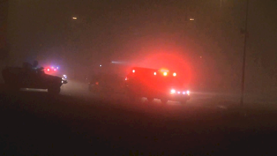 اصابة 7 عمال في حادث سير شرق الخليل