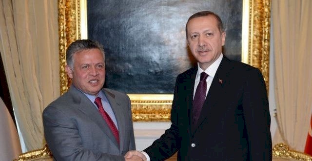 ملك الاردن والرئيس التركي يدعوان لمفاوضات سلام  جادة 