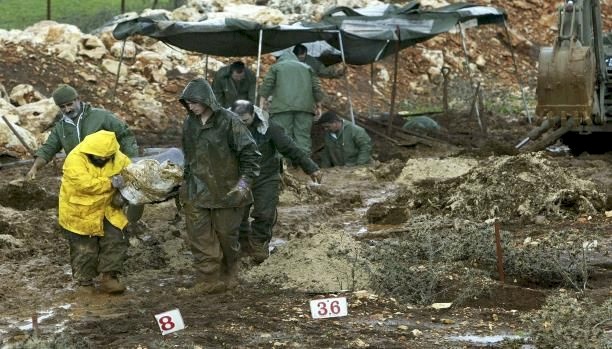 ٢٥٩ جثمانا تحتجزها إسرائيل في مقابر الأرقام والثلاجات