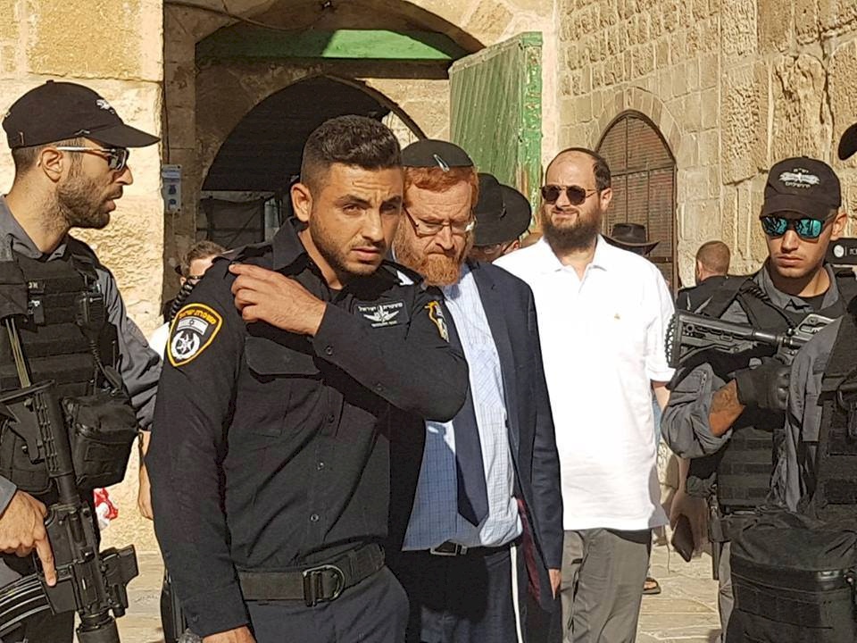 فيديو|  نواب الكنيست يقتحمون الأقصى