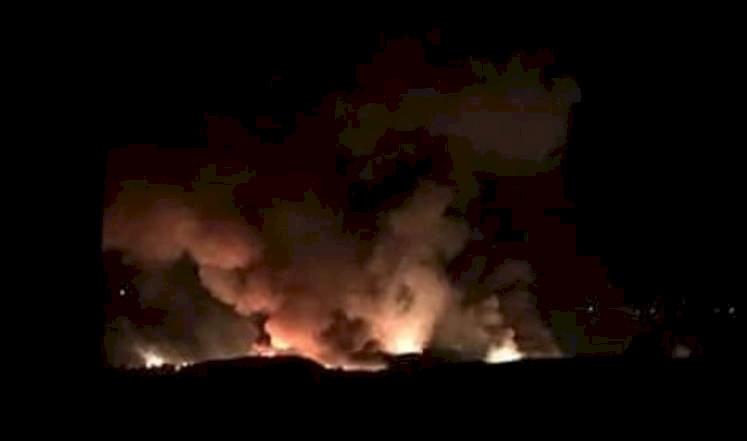 إسرائيل تقصف منشأة غرب سوريا