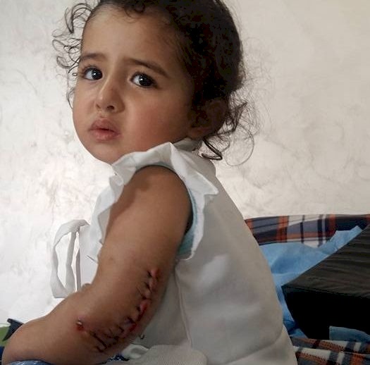 ماذا قال والد الطفلة العواودة ؟ 