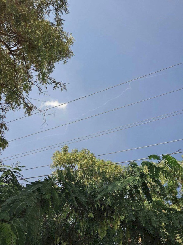 اطلاق صاروخ باتريوت  ضد طائرة من دون طيار دخلت الجولان المحتل 