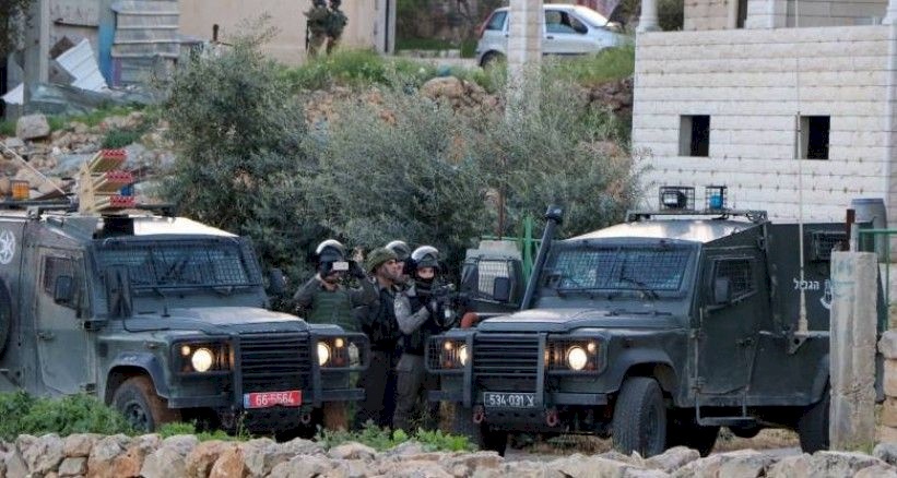 اصابة شاب اثر مللاحقة شرطة الاحتلال له في سلواد