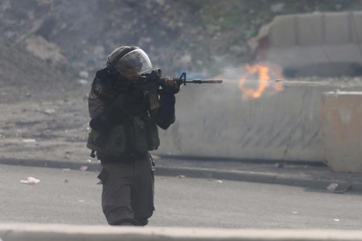 15 اصابة في مواجهات مع الاحتلال جنوب طوباس