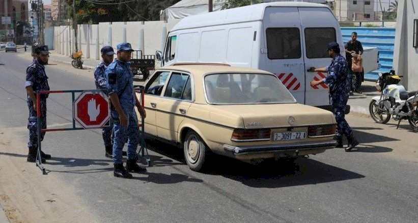 اســتنفار أمني في شوارع غزة