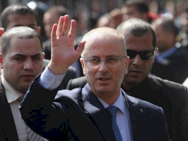 الحمد الله يغادر غزة