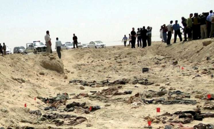 العثور على مقبرة جماعية بها 50 جثة في كركوك