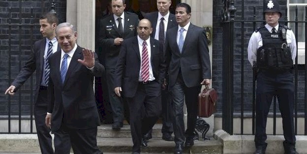 نتنياهو الى بريطانيا