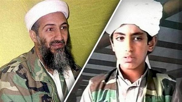 حمزة بن لادن ينعى ابنه "أسامة"