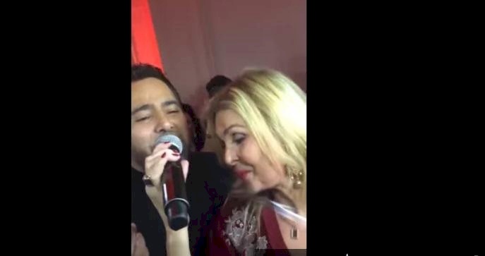 فيديو.. «دويتو» عاصي الحلاني ويسرا