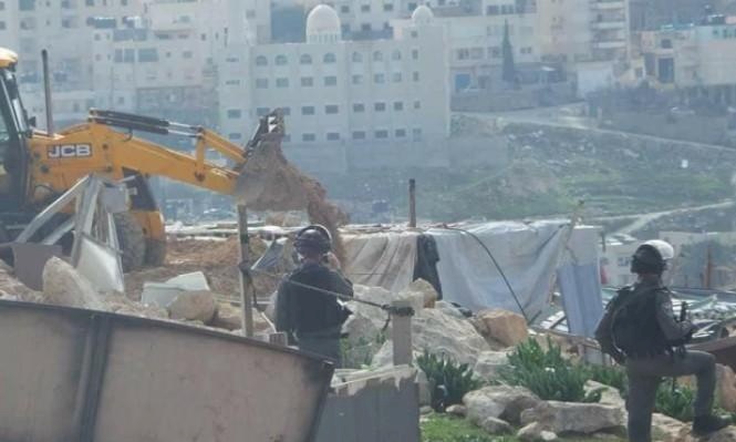 هدم في جبل البابا