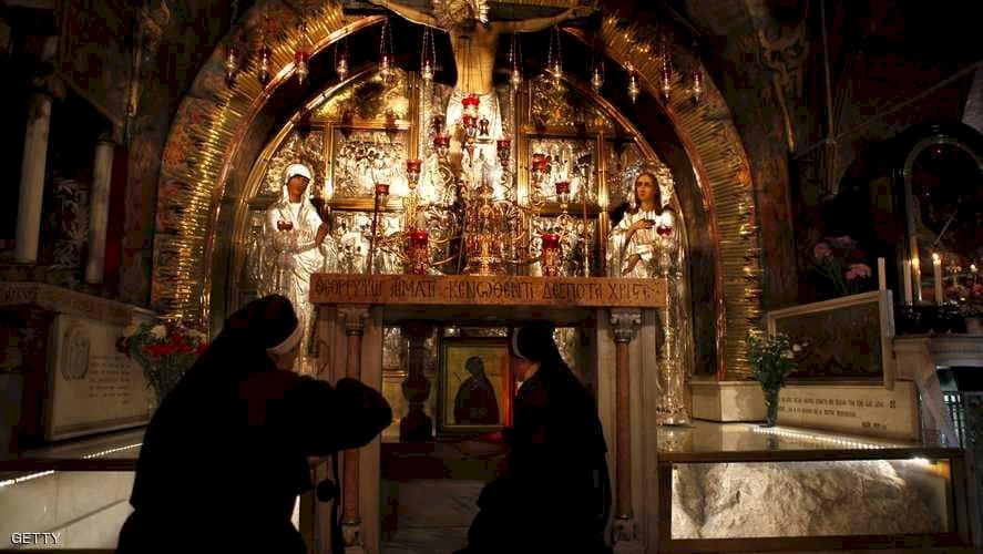 كنيسة القيامة تواصل إغلاقها لليوم الثاني 