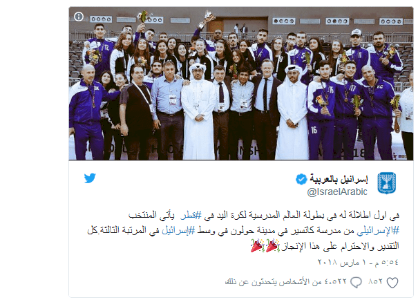 إسرائيليون في الدوحة.. تطبيع "رياضي" مجاني