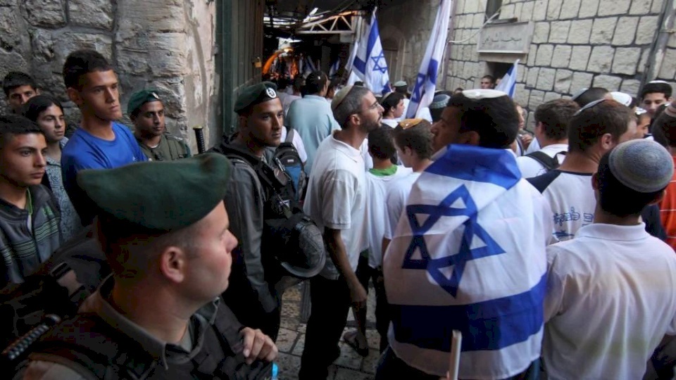 مهرجان استيطاني في القدس