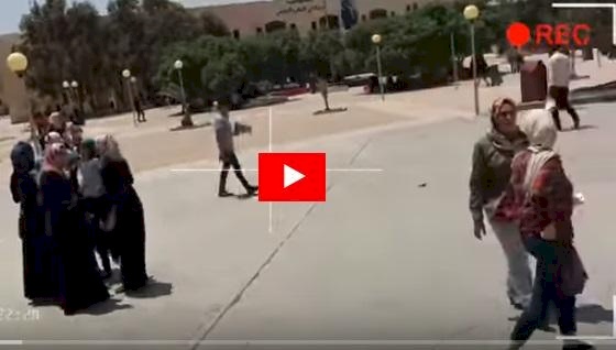 فيديو/ ماذا حدث في الجامعة الهاشمية ؟