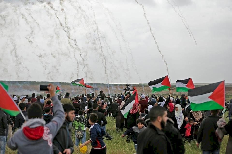 3 إصابات بالرصاص الحي خلال المواجهات على حدود غزة