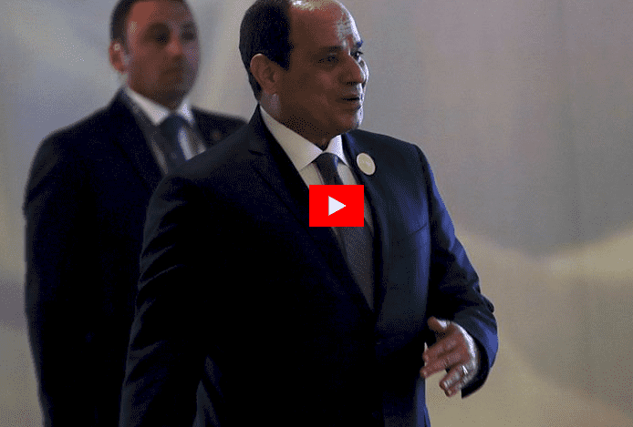 فيديو/ خطأ فادح للسيسي