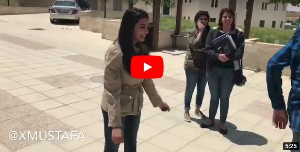فيديو/مقلب ينتهي بكارثة في جامعة اردنية