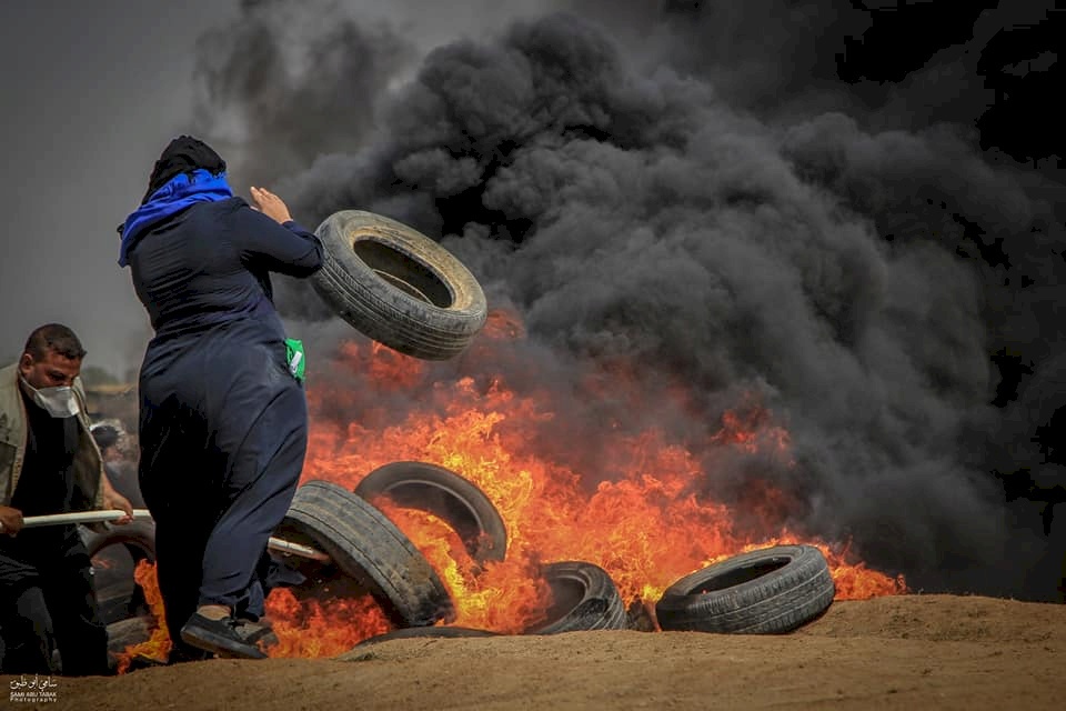 1143 اصابة خلال جمعة "عمال فلسطين"