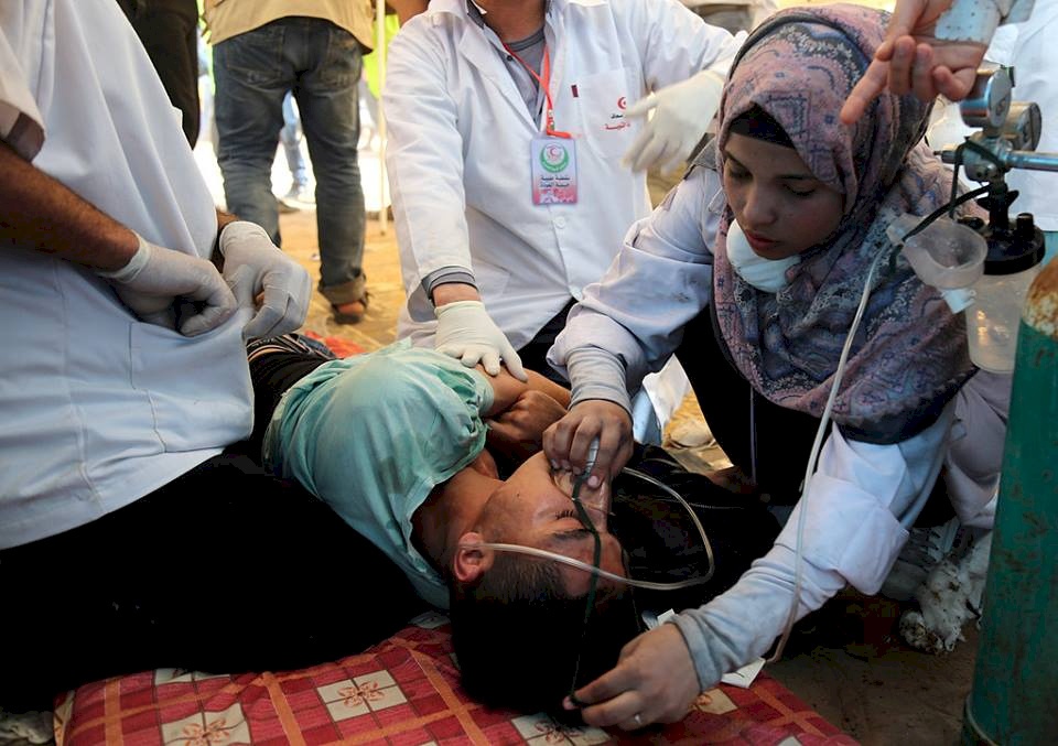 "محدث" حصيلة اصابات جمعة "عمال فلسطين"