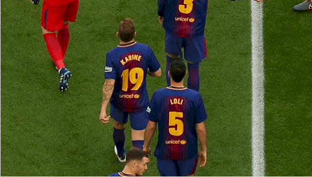 نجم برشلونة يتعرض للإيقاف 16 مباراة
