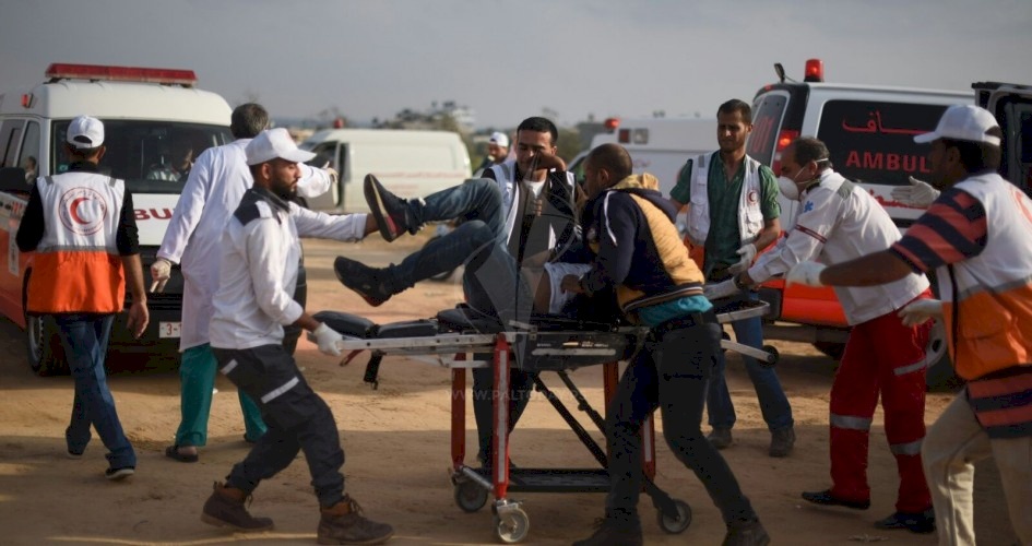 إصابة 3 شبان والاحتلال يتأهب على حدود غزة