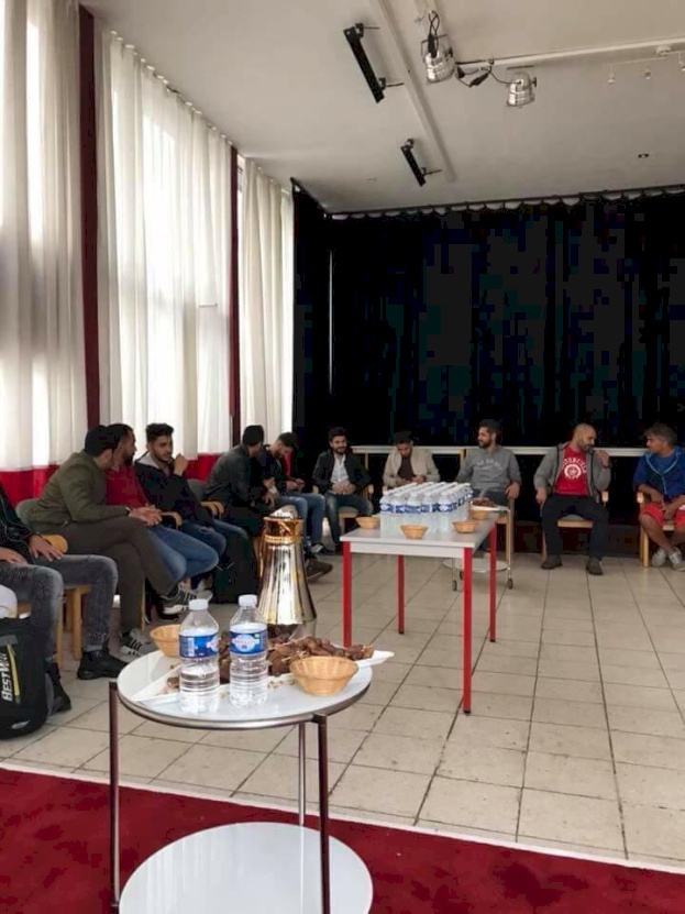فتح اقليم بلجيكا تقيم بيت عزاء لشهداء المجزرة