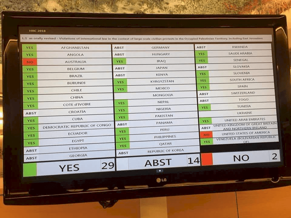 الخارجية ترحب بقرار مجلس حقوق الانسان 