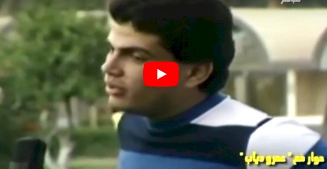 شاهد/ أول لقاء تلفزيوني مع الفنان عمرو دياب